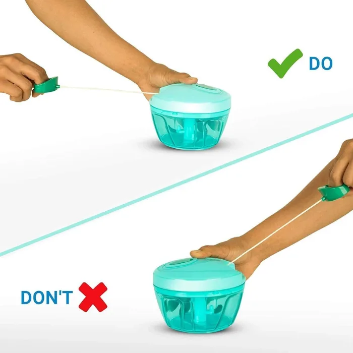 Handy Mini Vegetable & Fruit Chopper - View 3